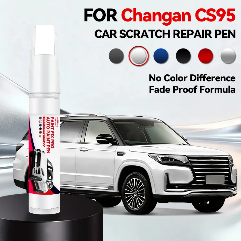 

Ручка-корректор для ремонта лакокрасочного покрытия Changan CS95, средство для удаления царапин, аксессуары для авто DIY, цвета: полярный белый, красная звезда, синий, фиолетовый
