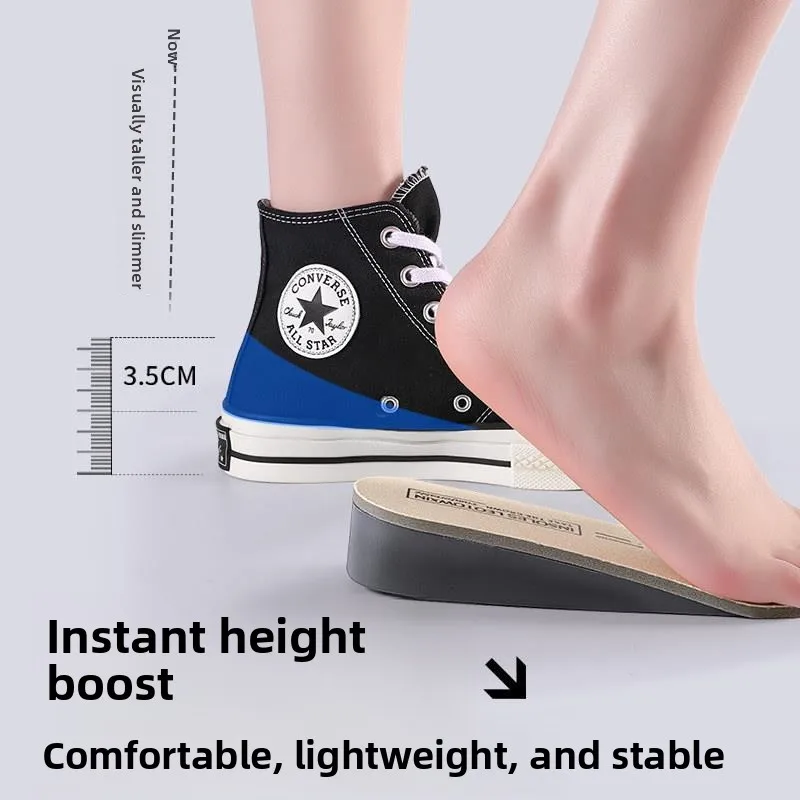 Invisible Thickened Inner Soles High Heel Lift Men's Women's Hard Bottom Shoes Anti-Sink Full Palm Design Comfortable Small S...