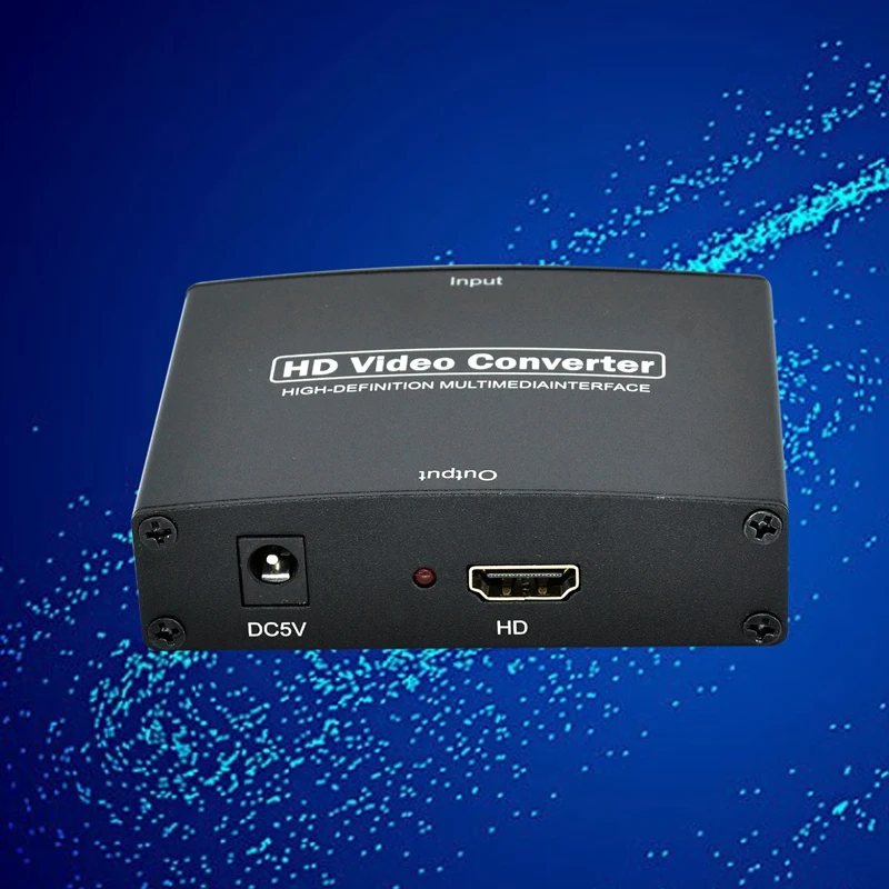 ตัวแปลงสัญญาณที่รองรับ YPbpr เป็น HDMI เป็นส่วนประกอบ HDMI ตัวแปลงความละเอียด HD ที่รองรับ YPbpr + l/raudio เป็น HDMI