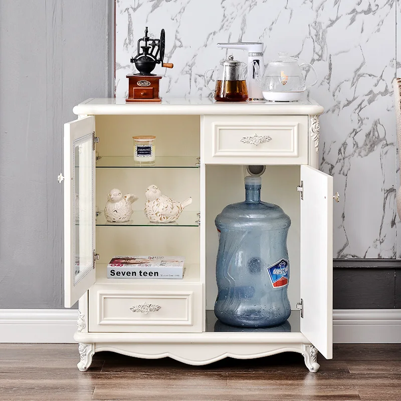 

Hot Sales Solid wood tea bar machine 2025 new home automatic smart locker integrated living room 2025 new water dispenser