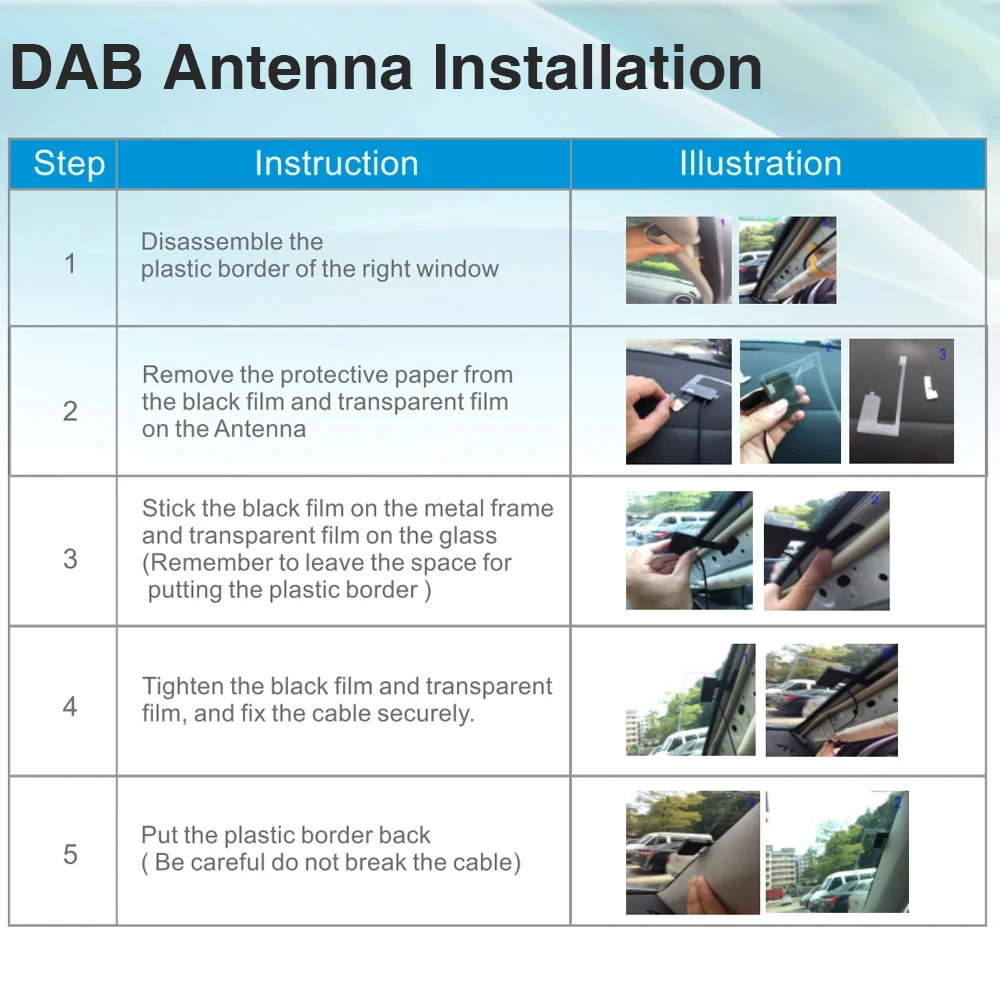 Grandnavi Auto DAB+ Box Digitaler Signalempfänger DAB+ Antenne USB-Schnittstelle Tragbar für Android Autoradio Stereo – Detail 8