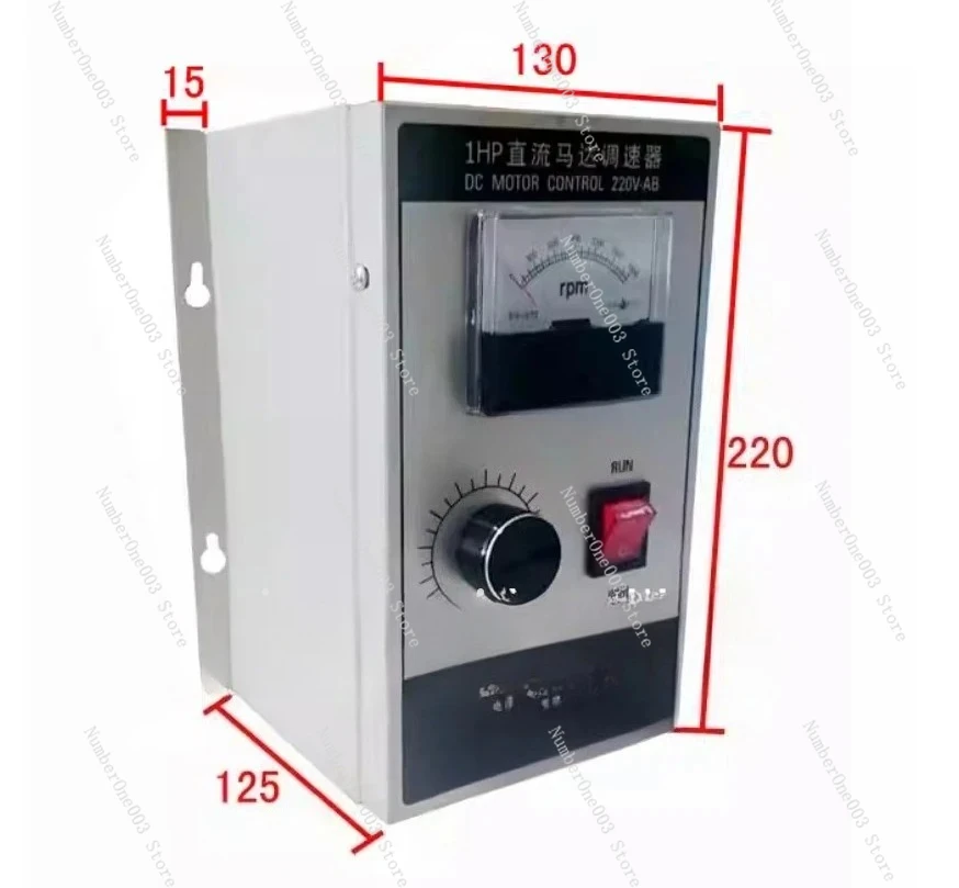 

Регулятор скорости двигателя постоянного тока 1HP, вход AC220V, выход DC220V, диапазон скорости 0-1800 об/мин, универсальный тип