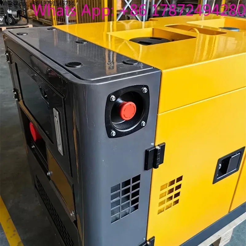 Professional Diesel Genset Noiseless Customizable Emergency Power for Outdoor  230v combustion generator Commercial Factory Use