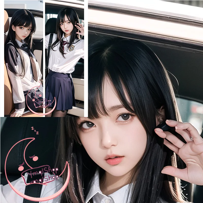 

AI Beauty Dakimakura Cover - 1:3 Double-sided Print Life-size body Custom Anime Pillow Case Unlimited AI Girl woman loli maid