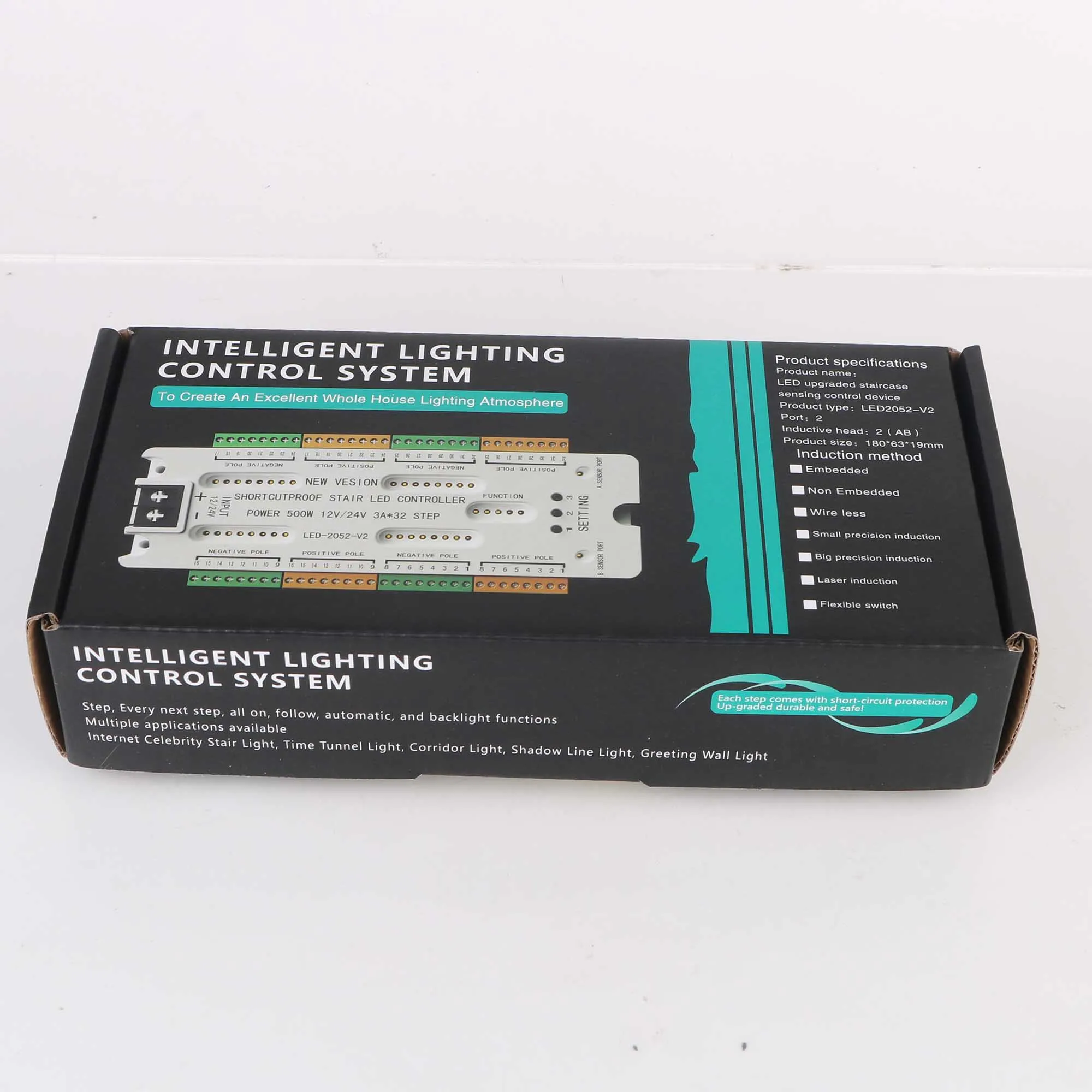 

Stair LED Motion Sensor Light DC12V/24V Ladder Night Light 32 Channels Prevent Short Circuit Controller