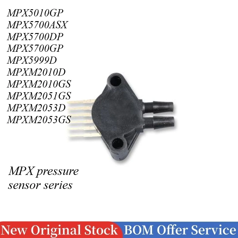 Pressure sensor Series MPX5010GP MPX5700ASX MPX5700DP MPX5700GP MPX5999D MPXM2010D MPXM2010GS MPXM2051GS MPXM2053D MPXM2053GS