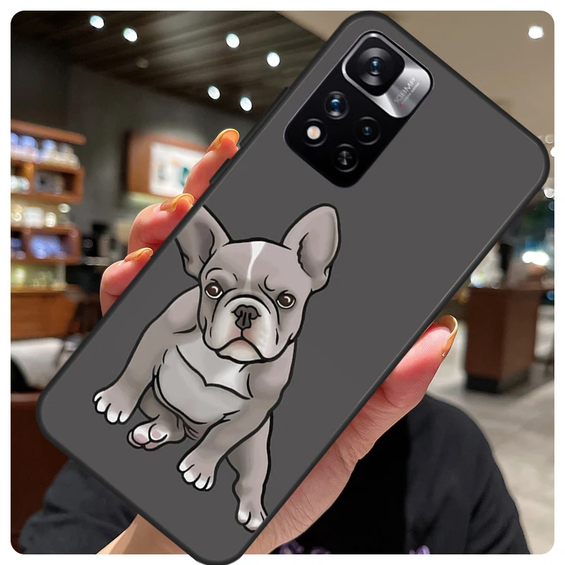 French Bulldog Dog Case For Redmi Note 12 Pro Cover For Redmi Note 10 8 9 11 Pro 8T 9S 10S 11S 12S 9C 10C 12C