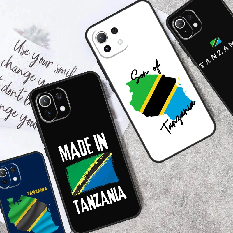 Tanzania National Flag Case For POCO M6 Pro X6 X3 X4 X5 F3 F4 F5 M5s Xiaomi 13 14 13T Pro 11T 12T 12 Lite Cover