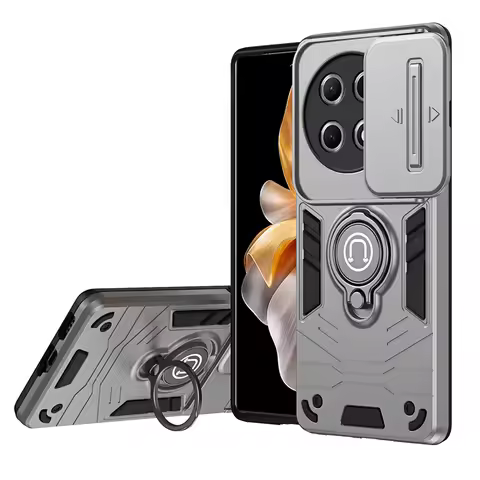Shockproof Armor Case For Tecno Camon 30S Pro Camon 40 Pro With Car Magnetic Ring Holder Phone Cover Wireless Charging Camon 30S