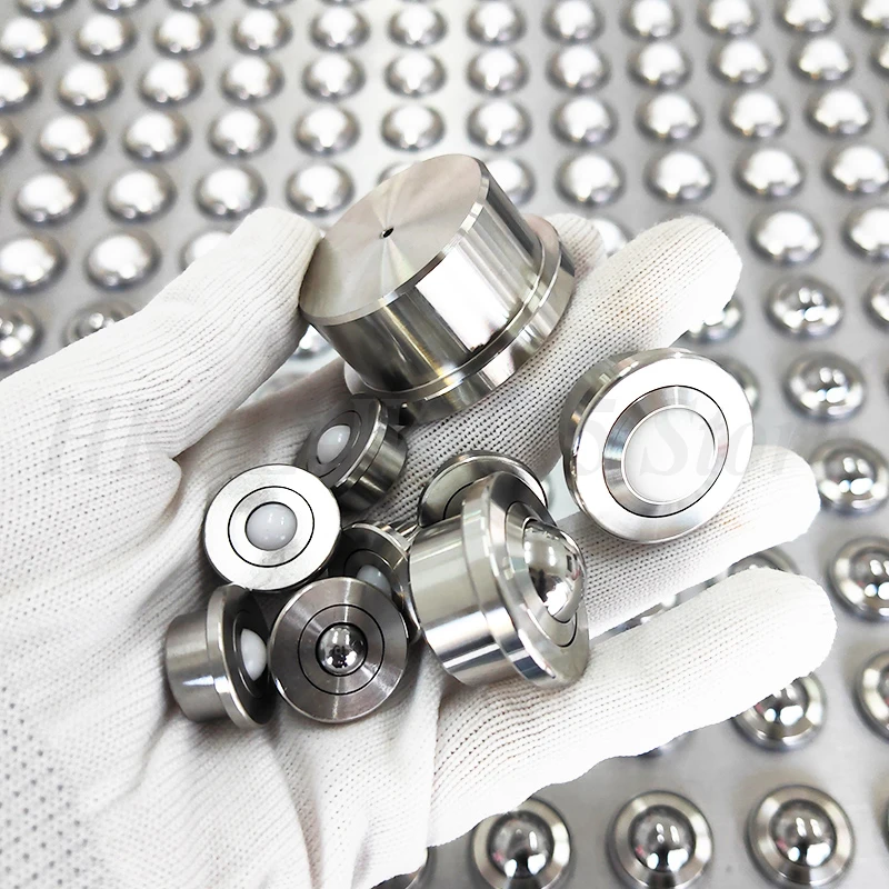 1PCS Heavy-duty Universal Roller Ball Eye Wheel Bearing Transfer Caster Round Eye Wheel Universal Eye Wheel SP8/12/15/22/25/30