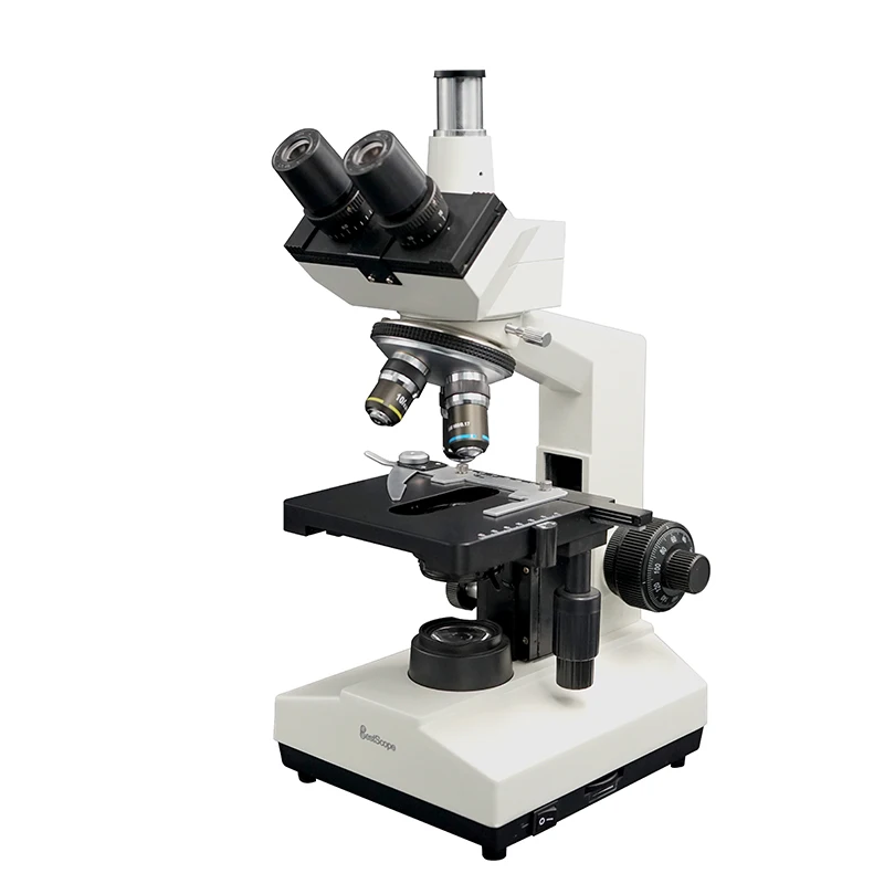 BestScope BS-2030T Laboratory School Student  LED Magnification 1000X Trinocular Biological Microscope