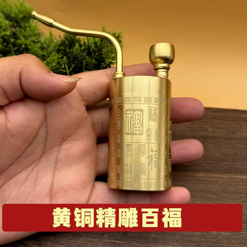 Pure Hookah, , Can Be Filled With Water For Filtration, Made Of Durable Solid Copper, Versatile Smoking Pipe, H