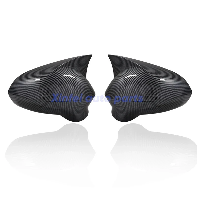 

Car Rear View Mirror Cover Caps Ibiza 6J 6P SC ST MPI TSI TDI Coupe Estate Hatchback 2008-2015 For Seat Ibiza MK4 2pcs
