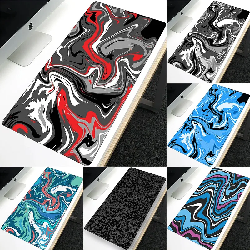 

XXL Strata Liquid Mouse Pad Computer Laptop Keyboard Mouse Mat Large Mousepad Keyboards Mat Gamers Office Decoracion Desk Carpet