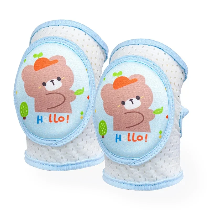 Adjustable Children's Knee Elbow Pads, Crawling Protection