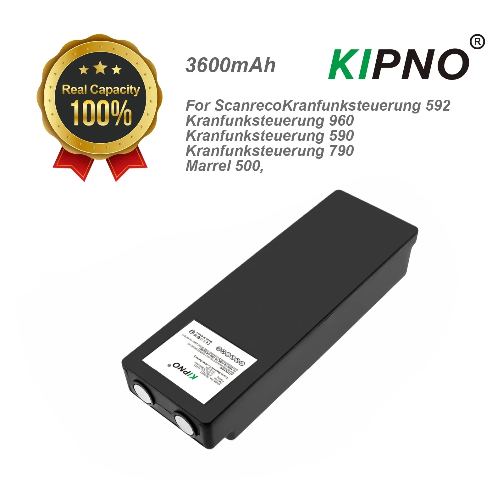 

Ni-MH аккумулятор с пультом дистанционного управления краном 3600 мАч для Scanreco RSC7220 13445 16131 17162 592 IM6024 1026 708031757 EEA4404 RC590 RC960