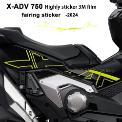 For Honda X-ADV 750 X ADV750 2021-2024 Fairing Sticker Body Decoration Decals Anti-Scratch PVC Sticker