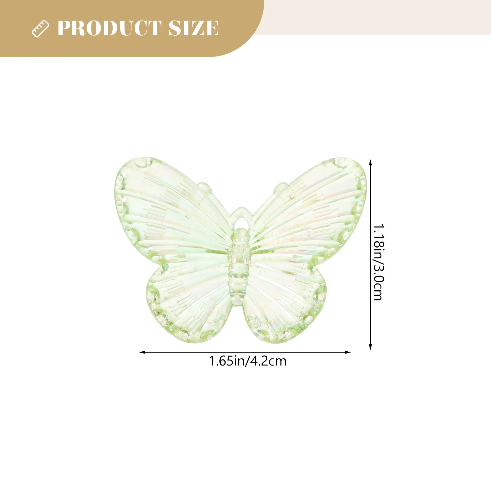 40個入り レジン製蝶チャーム フラットバック ミニバタフライ DIYクラフト ヘアクリップ 携帯ケースデコ ジュエリー製作アクセサリー