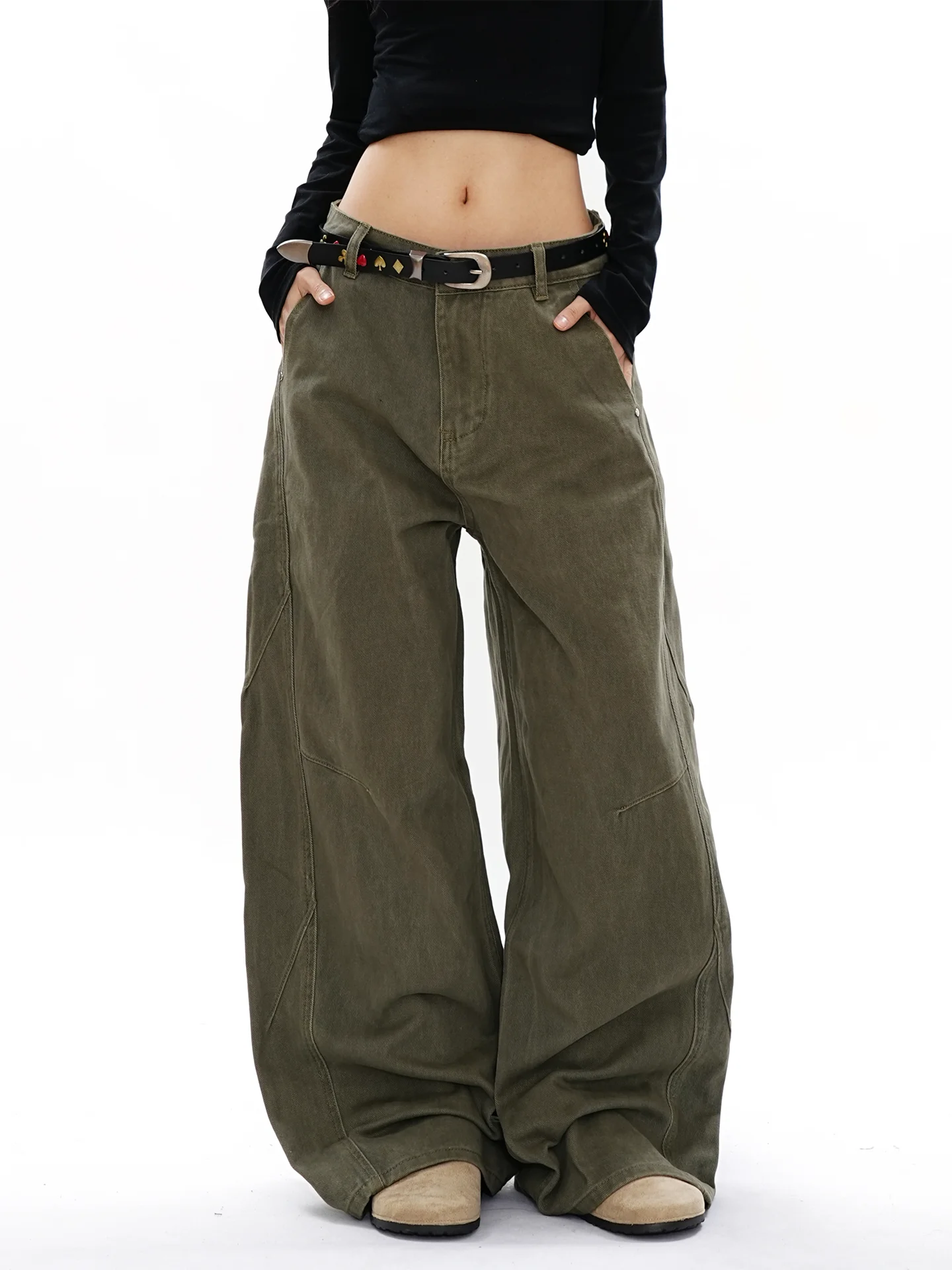 

Джинсы S3T5 Heavyweight в стиле милитари, прямые, американские ретро-джинсы с пэчворком, прочные хлопковые брюки