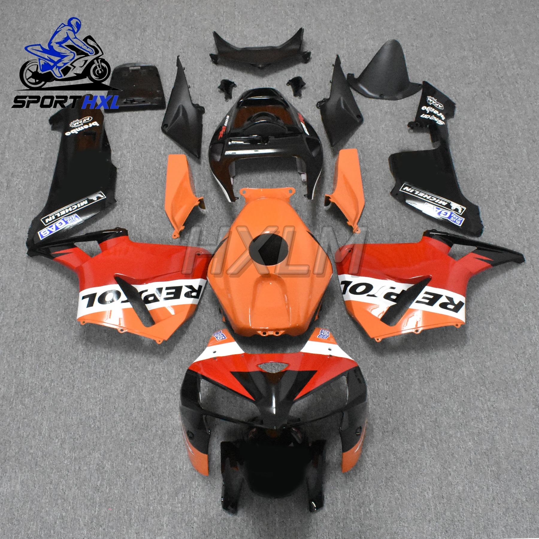 For Honda CBR 600RR F5 CBR600 RR 2005 2006 Bodywork Fairing Injection Molding Plastic Parts Unpainted Components Cowl Body