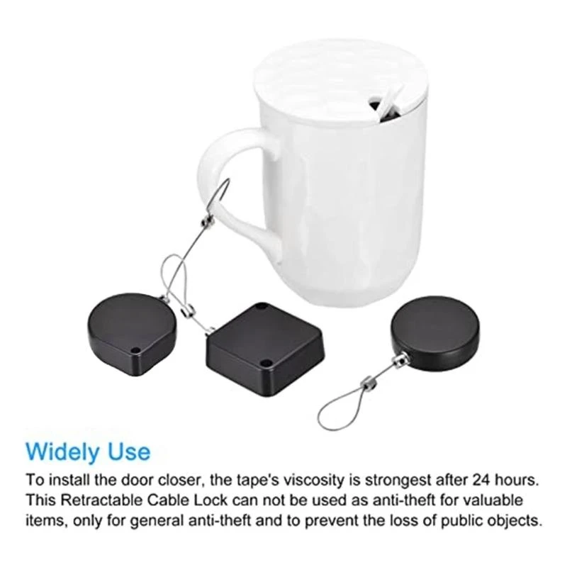 

652F 2Pcs Steel Wire Cable Reel-Box Multi-Purpose Cable-Tidy Box Cable Management Box Anti-theft-Power-Stripe-Organizer