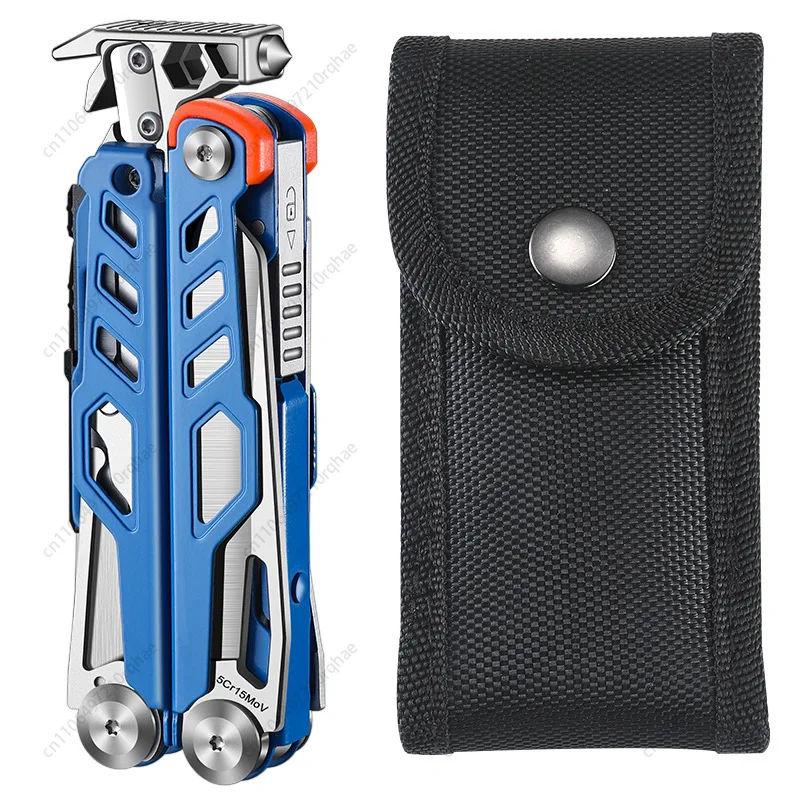 

Stainless Steel Outdoor Folding Nail-pulling Pliers, Portable Camping and Hiking EDC (Everyday Carry) Combination Tool Pliers