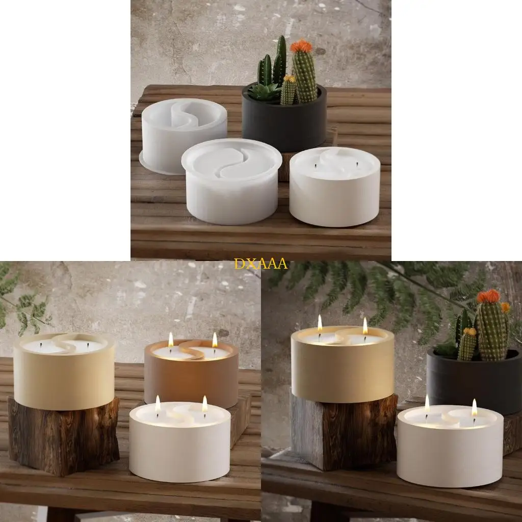 DXAA Silicone Ornament Moulds Silicone Vase Molds Holder Crafting Moulds Unique Craft Molds Silicone Texture for Vase