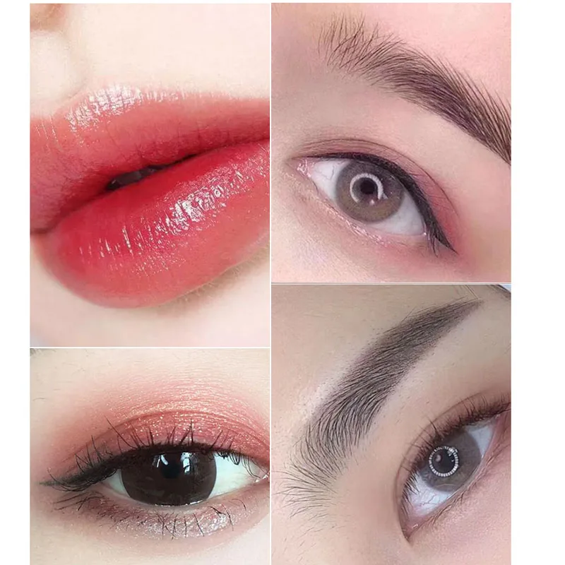 Odcień ust pigmenty do tatuażu 18ml/butelka do makijażu permanentnego Microblading tusz do tatuażu do materiały do tatuażu brwi/warg i akcesoria