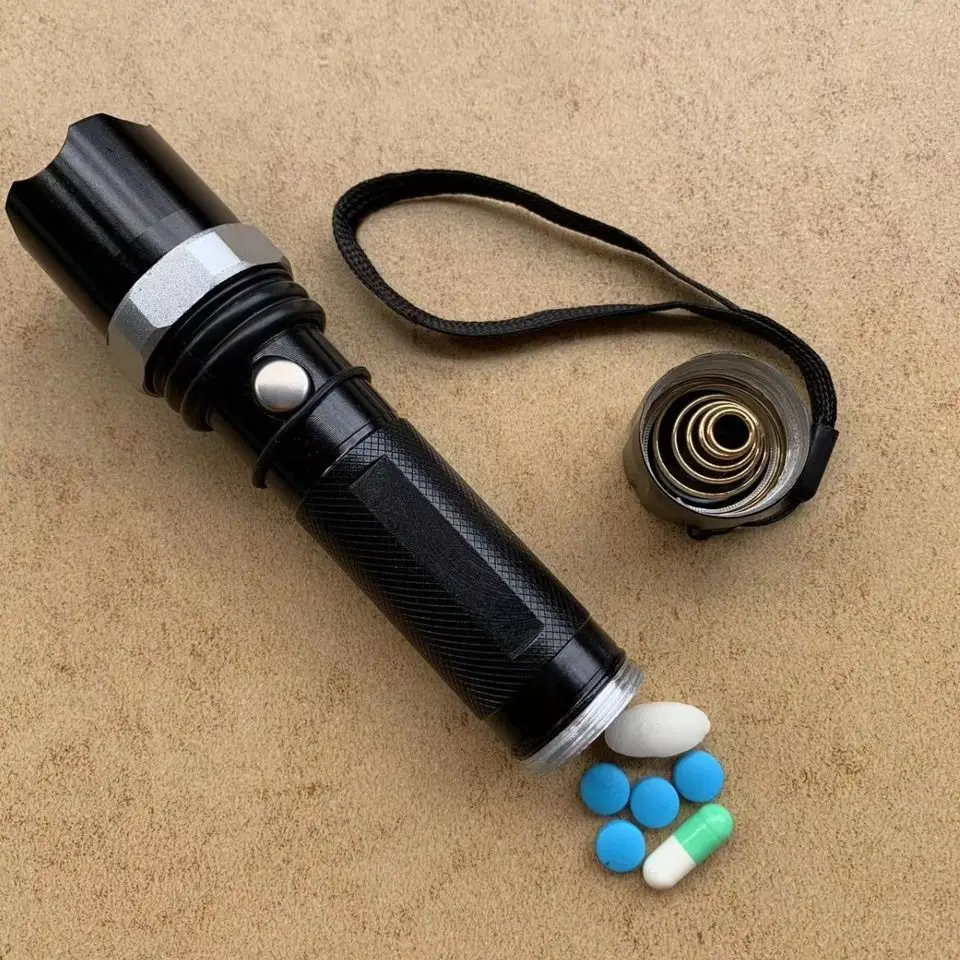 

Hidden Safe Box Disguises Flashlight Dispersion Safe Stash Can Comparison for Keys Cash and Valuables
