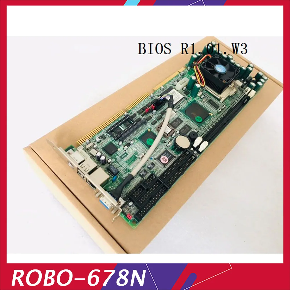 

Industrial Control Embedded Motherboard BIOS R1.01.W3 ROBO-678N Fully Tested Good Quality