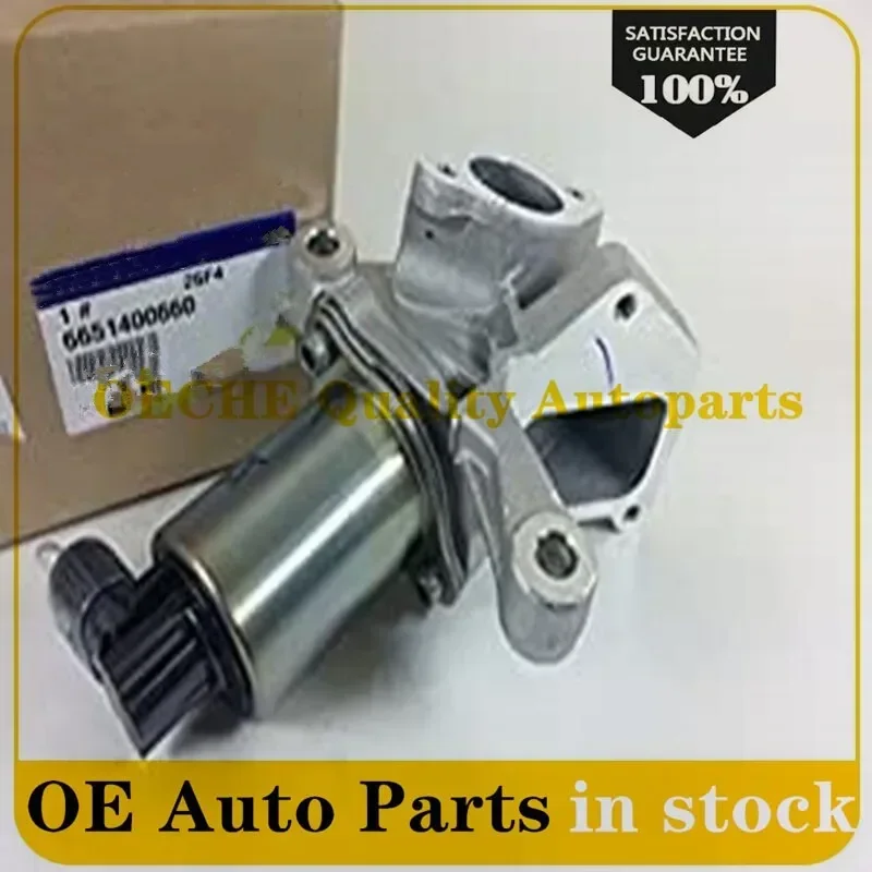 6651400660 1PCS Car Auto Parts Actuator Exhaust Gas Recirculation EGR Valve For SSANGYONG ACTYON SPORTS I 2005 2006