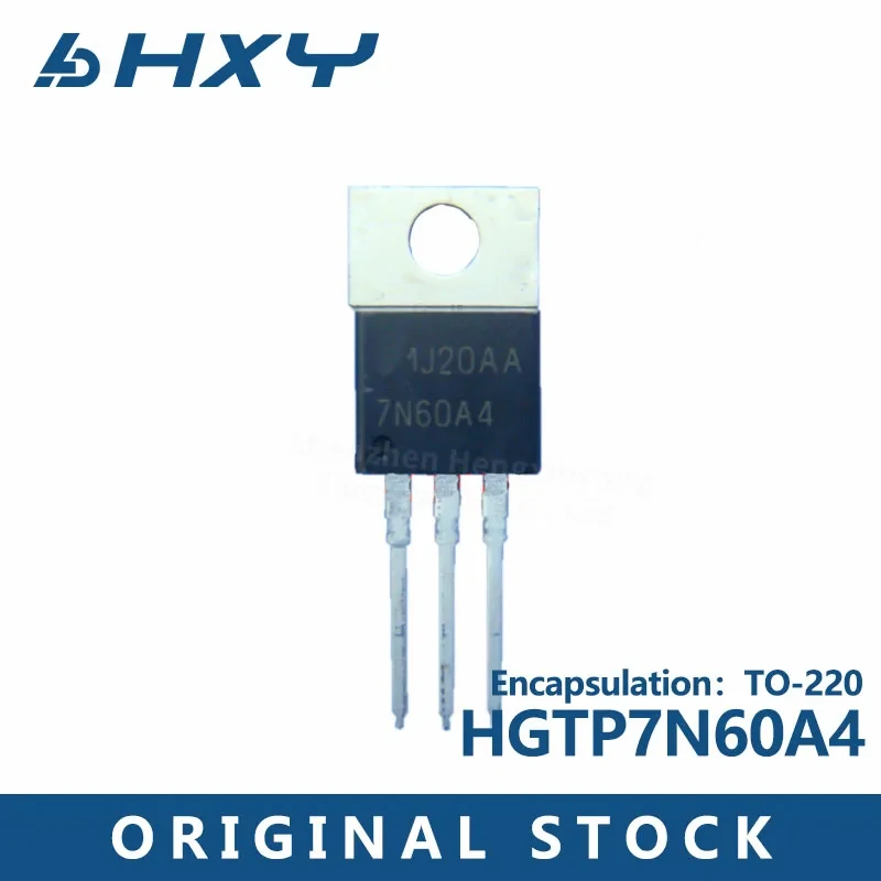 10PCS HGTP7N60A4 Silkscreen 7N60A4 TO-220 34A 600V IGBT tubes