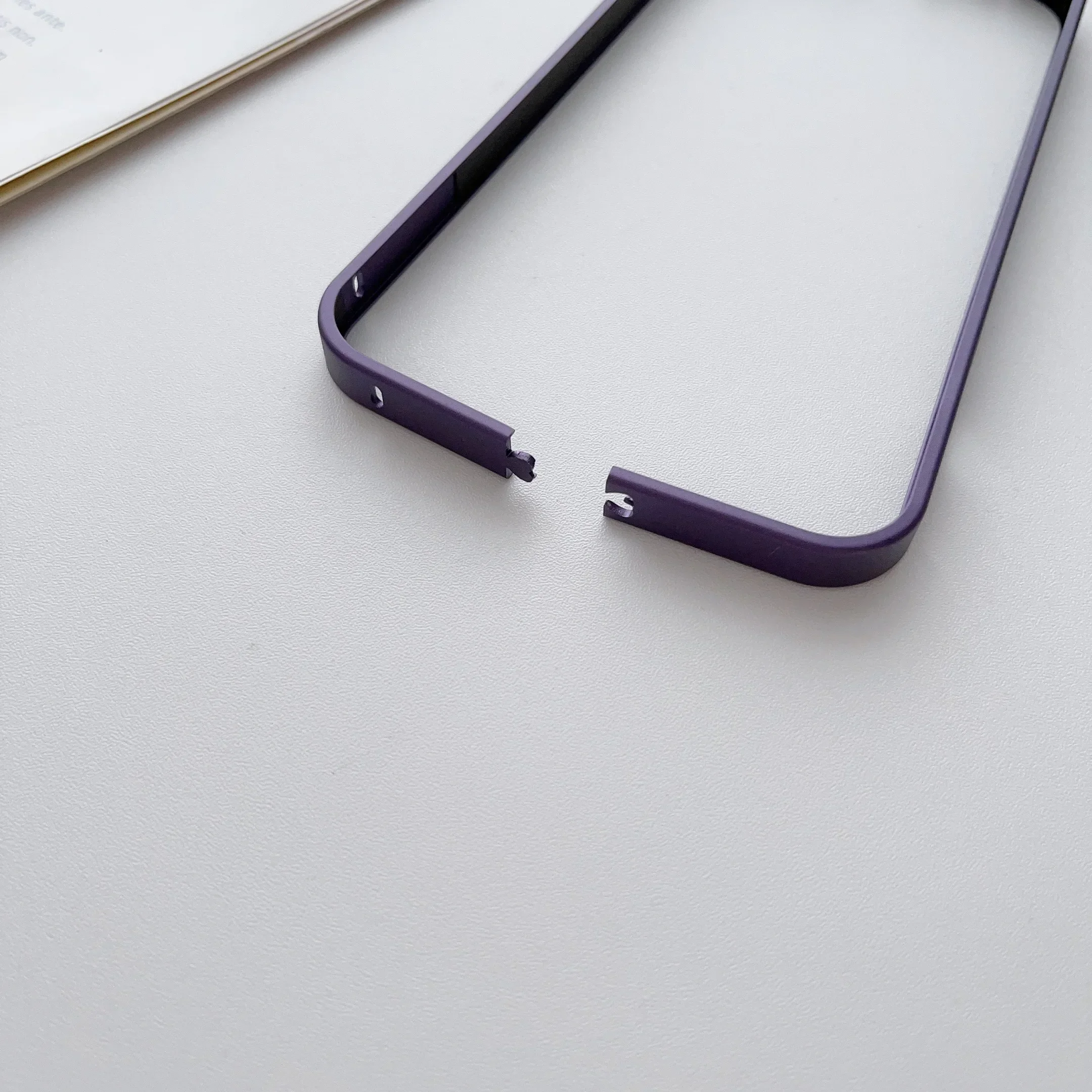 Lightweight Aluminium Alloy Bumper Case For iPhone 15 14 Plus 13 12 Mini Pro Max Metal Edge Frame Cover K04