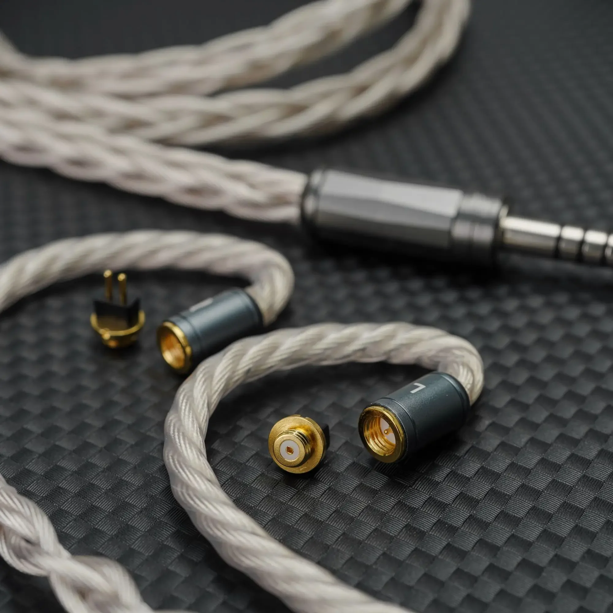 Effect Audio Signature Series CADMUS 8 Wires Earphone Cable 2pin 0.78/MMCX ConX Interchangeable Connector Professional IEM Cable