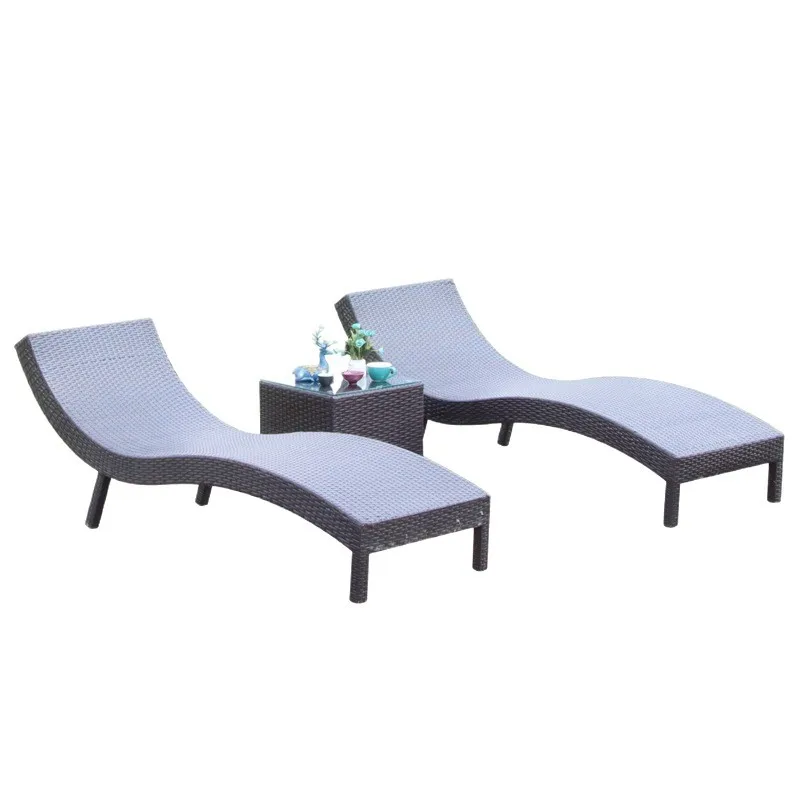 Outdoor Lounging Waterproof Sunscreen Balcony Villa Hotel Courtyard Garden Outdoor Swimming Pool Beach Outdoor Lounger