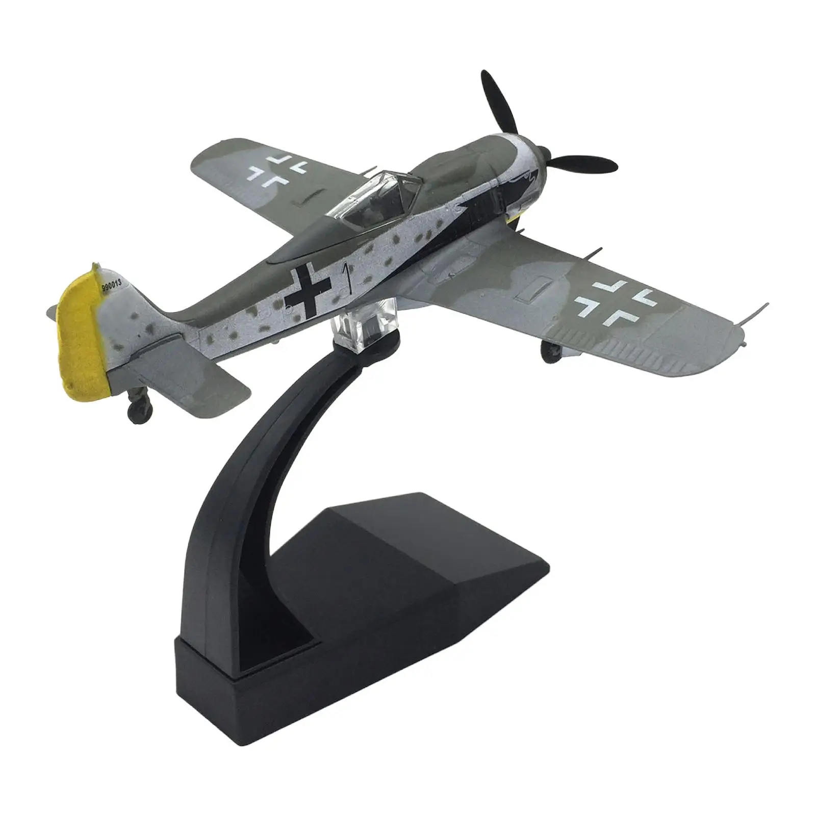 1:72 fw190 con espositore aviazione commemorare il modello di decorazione del Desktop