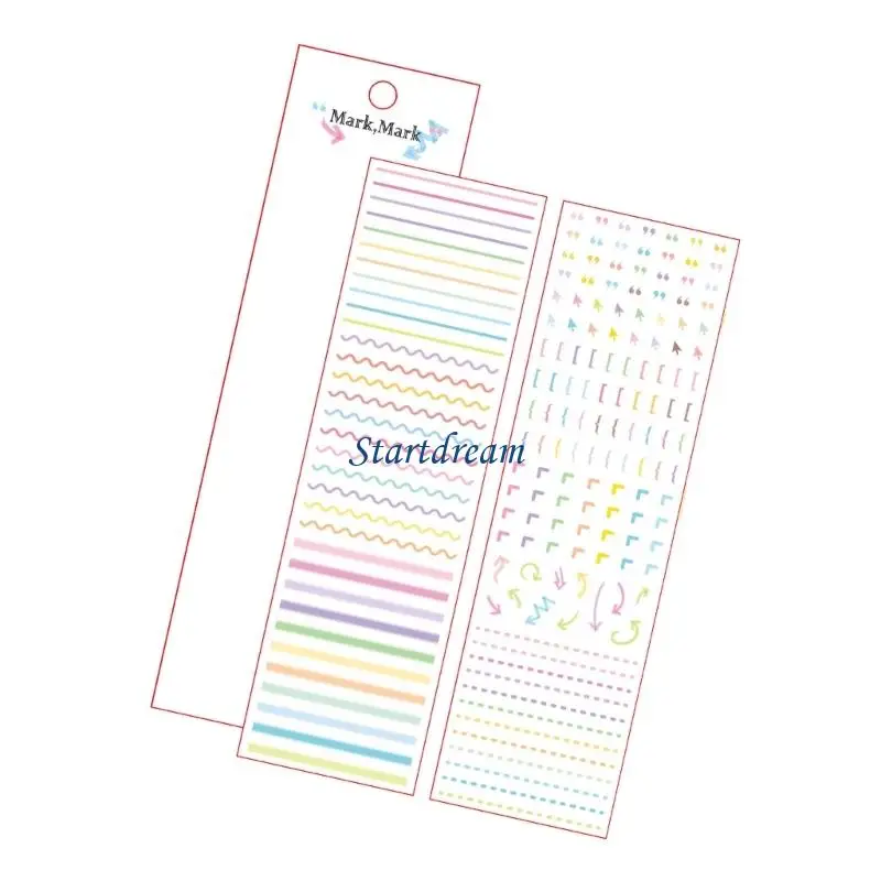 ملونة مقطوعة الشريط المقطوع قبل قطع الحيوانات الأليفة لالتقويم مخطط اليومية الإشارة إلى K92C