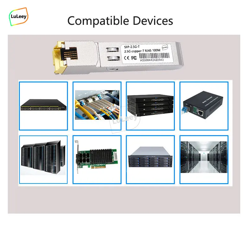 SFP-2.5GE-RJ45 2.5G Module SFP To RJ45 Optical Interface Expansion 2500M Rate Compatible TPLINK banana-pi