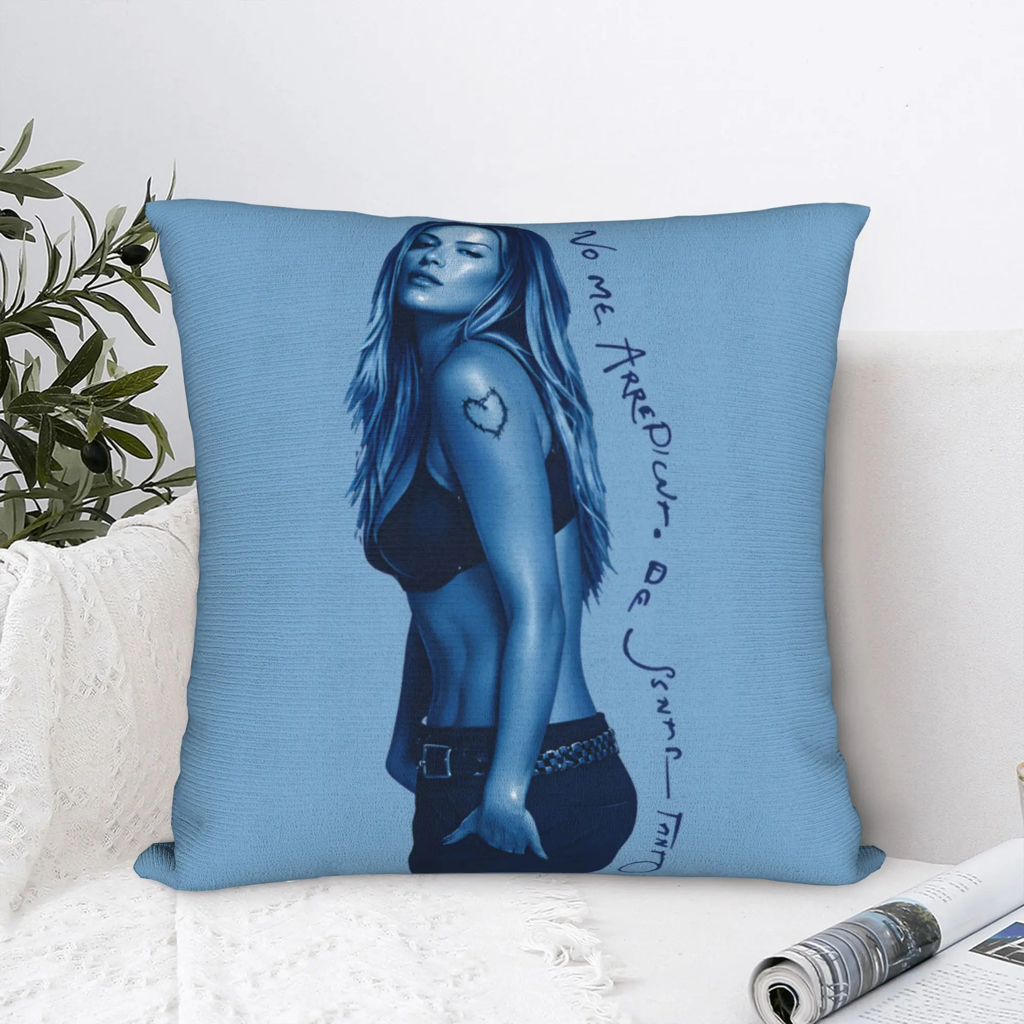 Car Decor No Me Arrepiento De Sentir Tanto Karols G NMADST  Pillowcases Stuff  Pillow Cover Zipper Multi-Size