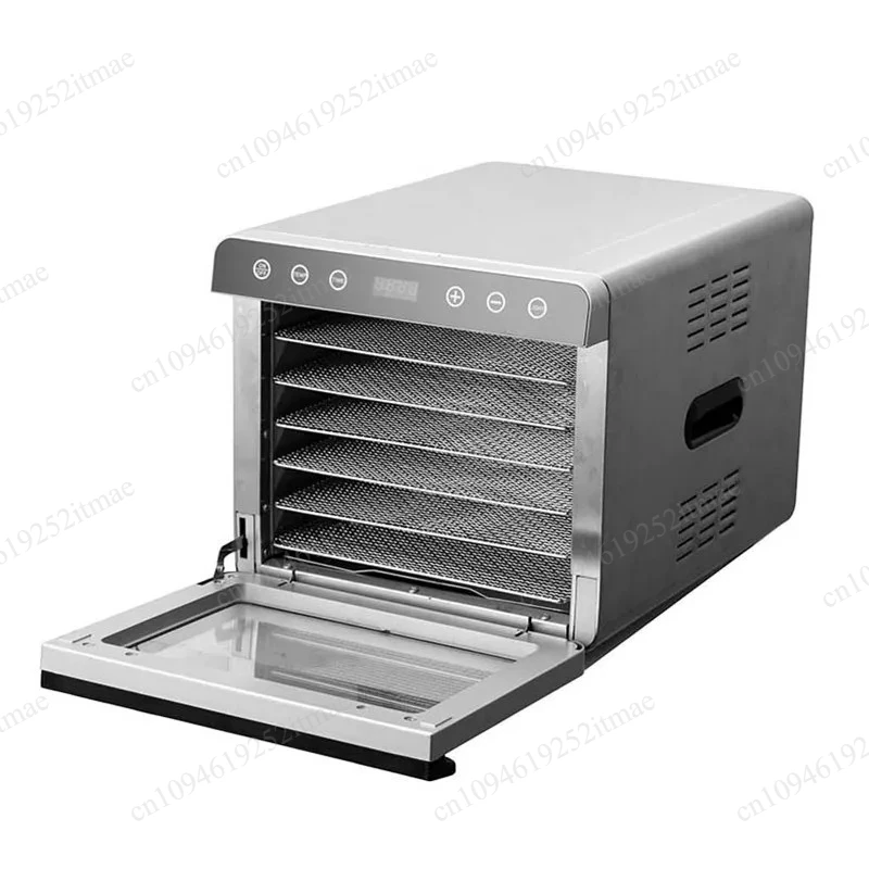 6-Layer Stainless Steel Food Dryer, Double Layer Heat Insulation Anti-scald Handle