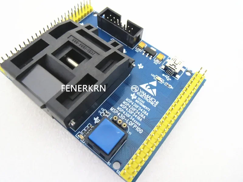 MSP430F5438 MSP430F5436/5419 IC testing seat Test Socket test bench