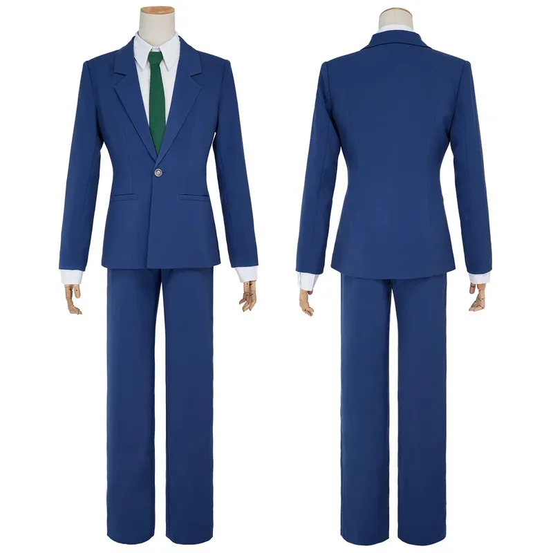 

HOLOUN Detective Conan Anime Jimmy Kudo Kusuda Rikum Cosplay Costume Lining Suit Shirt Tie Pants Daily Wear Christmas New Year