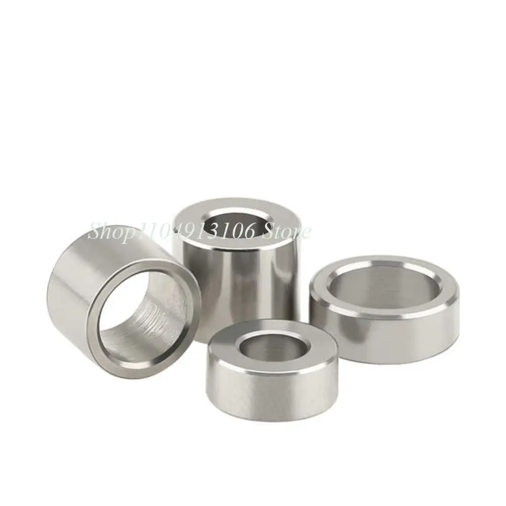 Unthreaded M8 Bushing Washer Gasket 304 Stainless Steel Round Hollow Standoff Spacer Sleeve OD 9-12mm Length 1-60mm