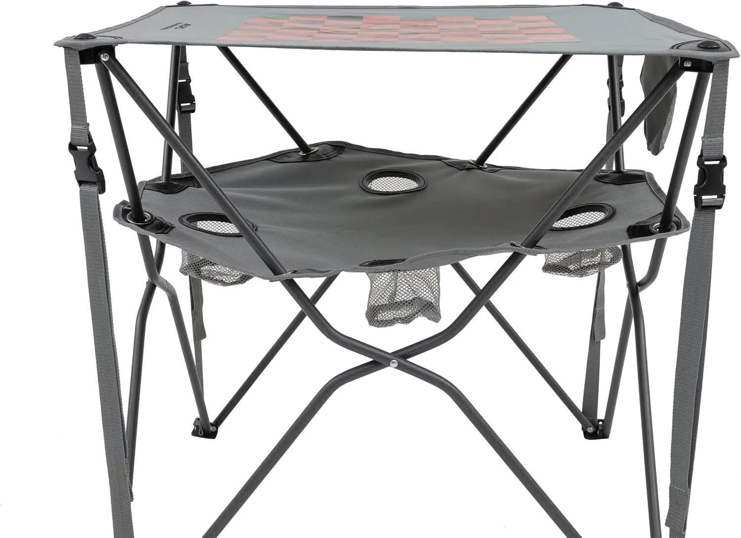 Portable Camping Table with Game Top, Foldable Design for Easy Transport and Storage