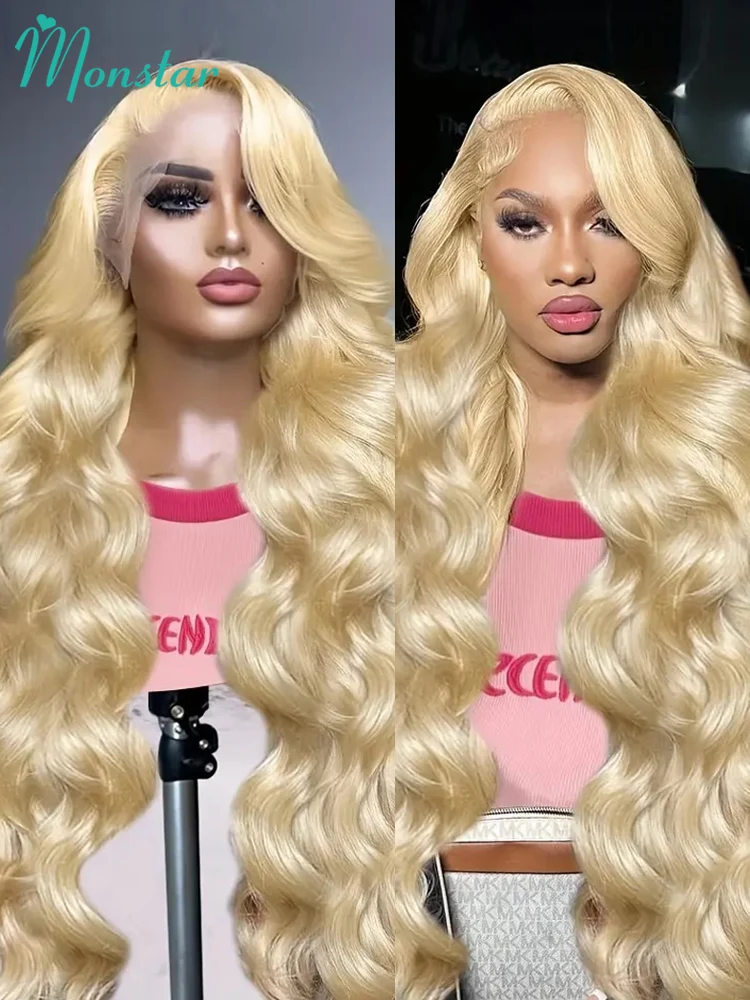 360 Lace Frontal Wig 13x4 13x6 613 Blonde Body Wave Lace Front Wig Pre plucked Transparent Brazilian Human Hair Lace Frontal Wig