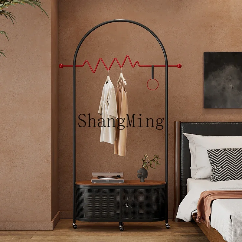 شماعة مدخل إبداعية من الأرض إلى السقف من FG، غرفة نوم منزلية بسيطة وحديثة #4