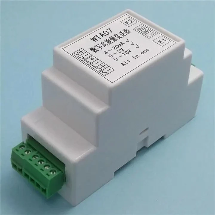 WTA07 Weighing Weight Transmitter Amplifier 0-5V, 0-10V, 0-20mA, 4-20mA