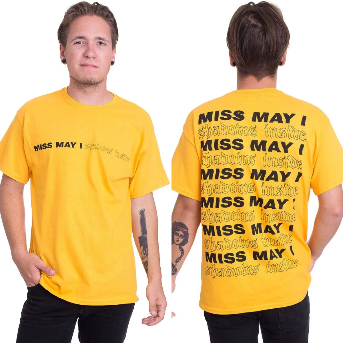 Miss May I Graphic Cotton T-shirt Unisex Summer Short Sleeve Fashion Brand Tee Luxury Casual Vintage Tees