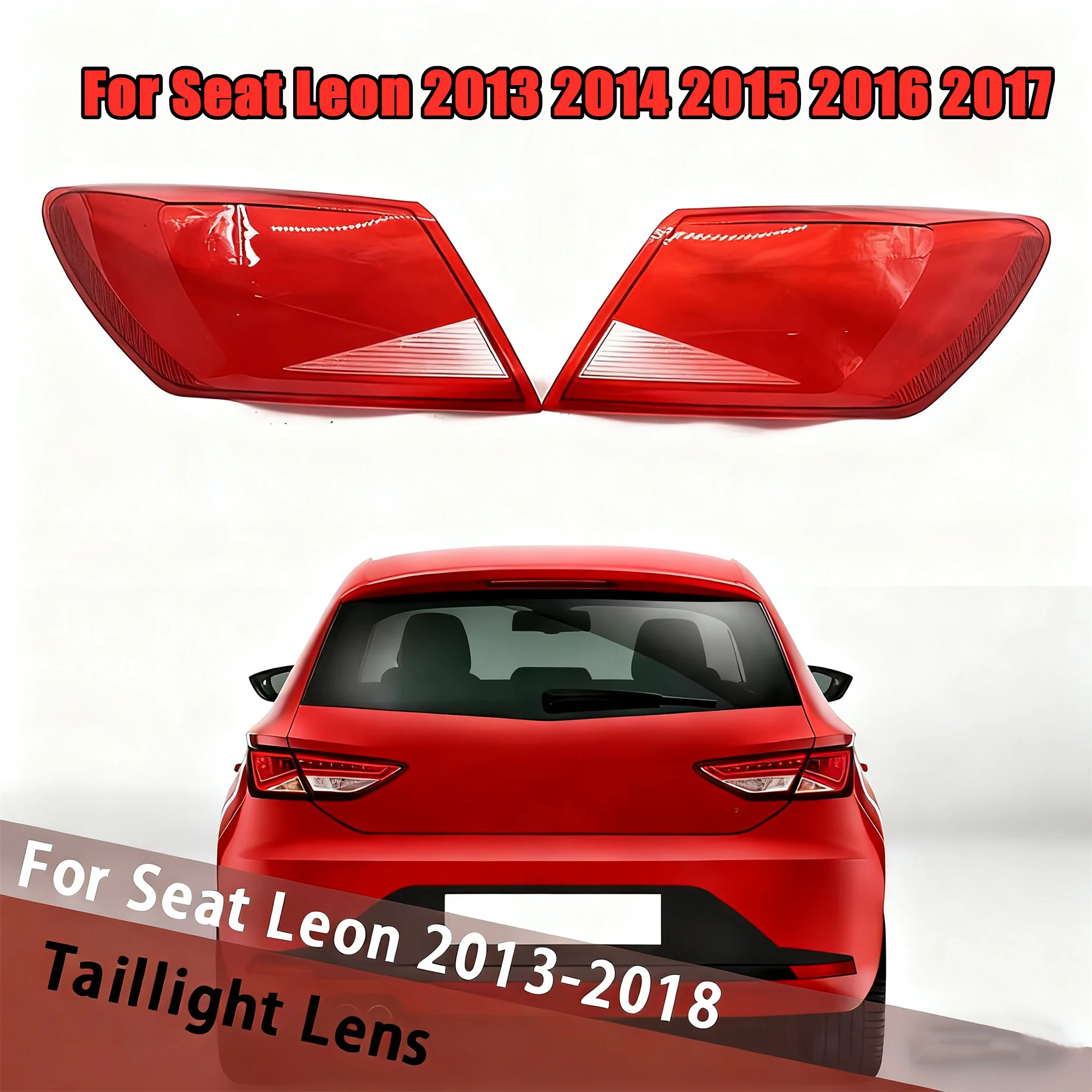 

Rear Taillight Shell Cover Taillight Lens Replacement Auto Rear Shell Cover For Seat Leon 2013 2014 2015 2016 2017