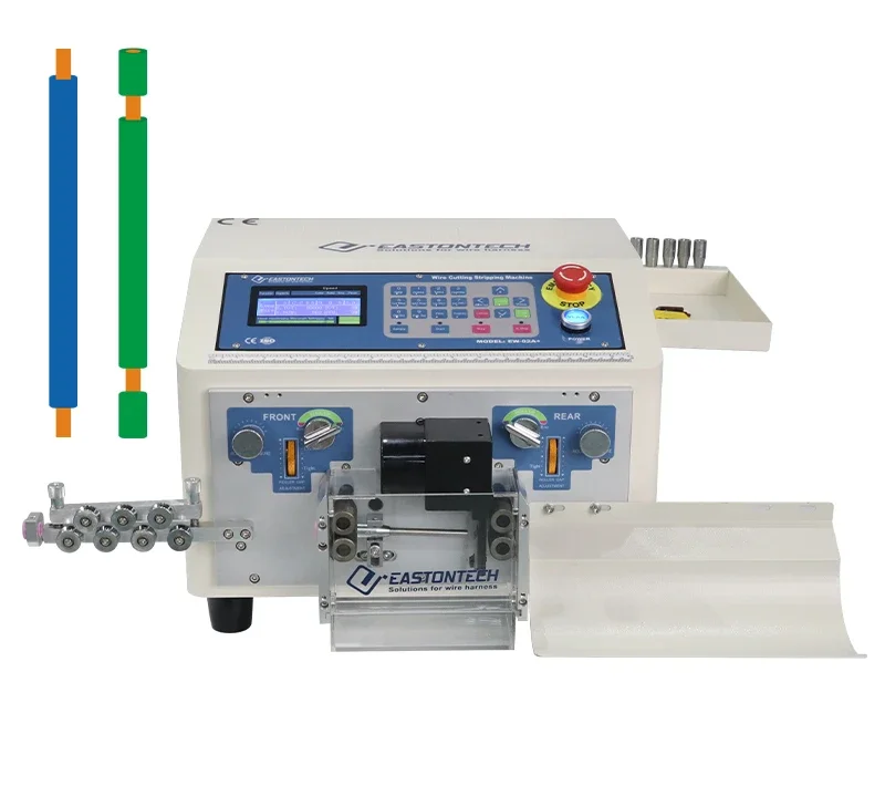 Полностью машина для зачистки электрических проводов EW-02A + 0,1-6 кв. мм, машина для зачистки кабеля, автоматический инструмент для зачистки проводов